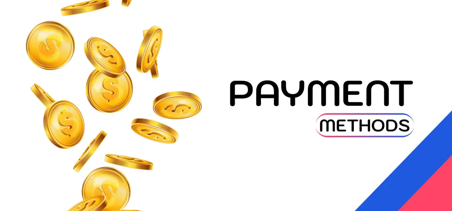 available payment methods in the app