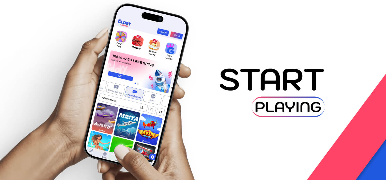 start playing glory casino